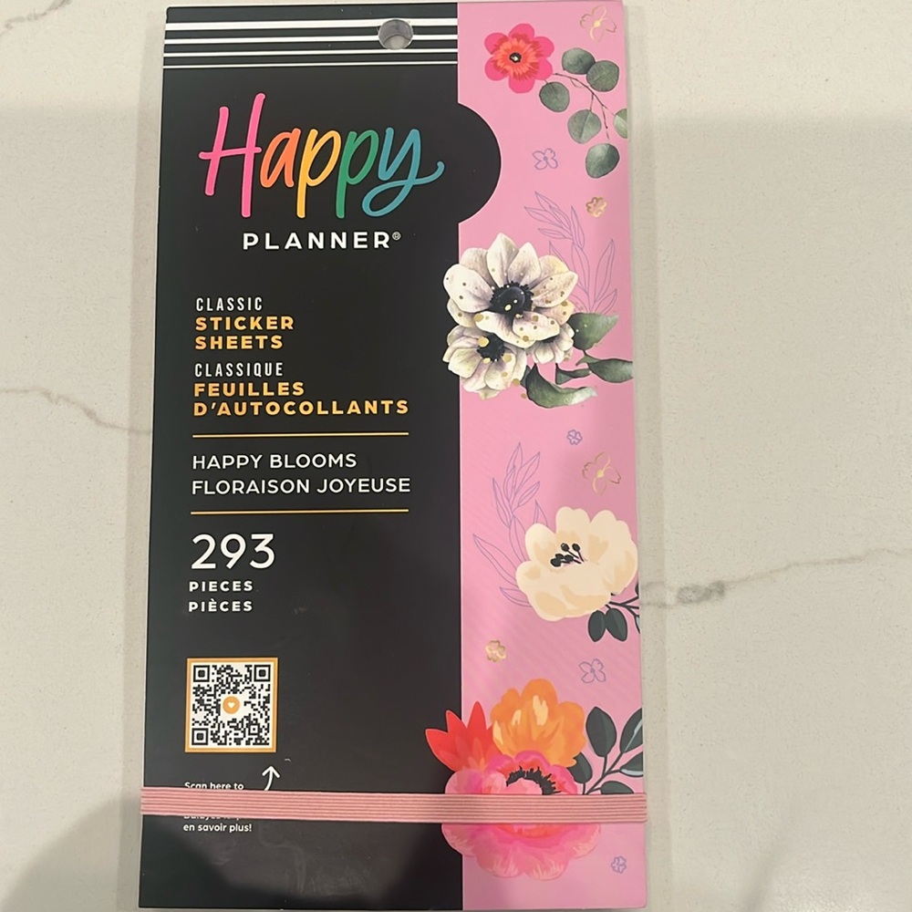 Happy Planner Brand New HAPPY BLOOMS
Sticker Book - 293 pieces